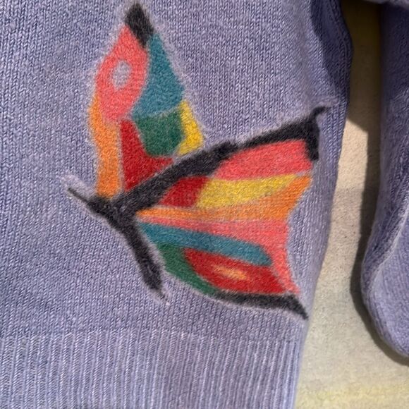 ZARA Knitwear Fancy Collection Winter Collection Butterfly Sweater Ladies - Picture 3 of 9